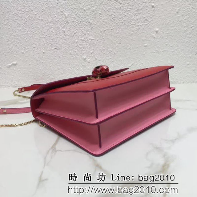 BVLGARI寶格麗 專櫃最新 閃電吊墜限量款 雙層風琴包 可手提單肩斜挎 B38629 FYD1062